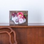 フラワーベースアクリルフォトプレート