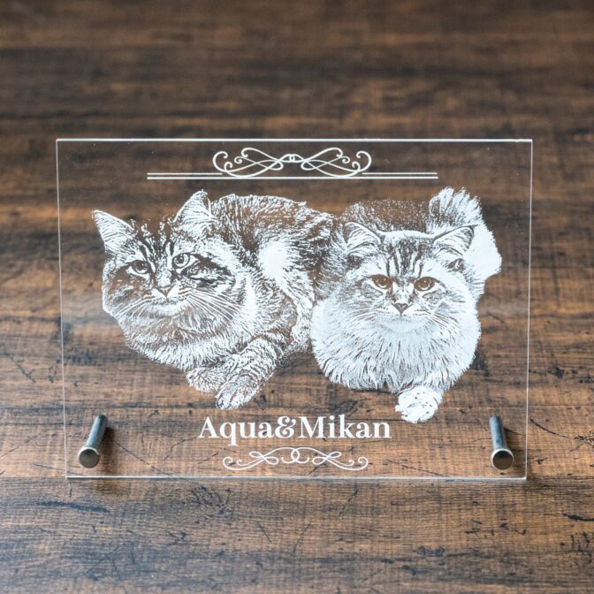 アクリルフォトプレート