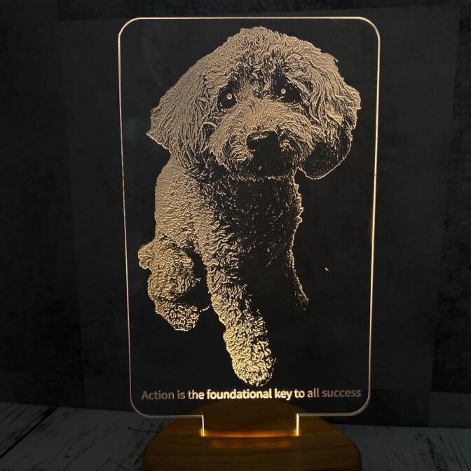 LEDアクリルフォトライト