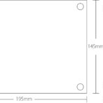 ウッドベースアクリルフォトプレート