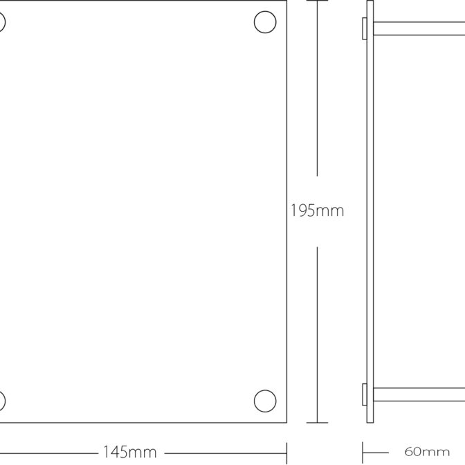 ウッドベースアクリルフォトプレート