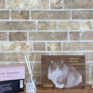 ウッドベースアクリルフォトプレート