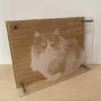 ウッドベースアクリルフォトプレート