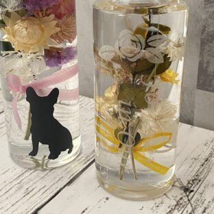 ハーバリウムのレイアウト